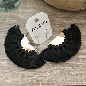 New Fringe Tassel Hoop Earrings